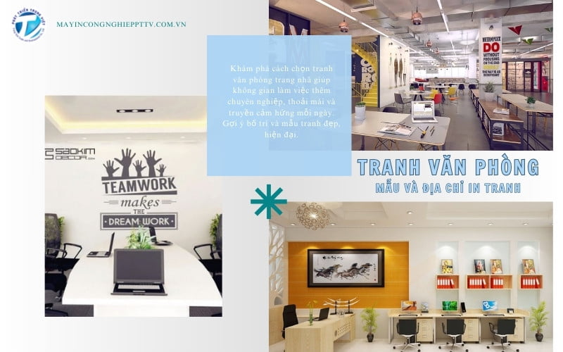 Tranh Văn Phòng Trang Nhã - Bí Kíp Tạo Nên Không Gian Làm Việc Thoải Mái